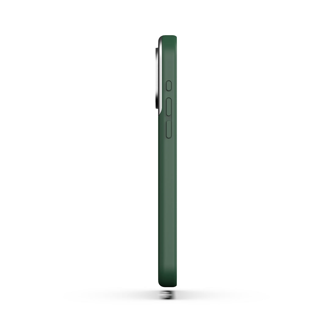 MagSafe Silicone Aluminum iPhone 15 Pro Max Case Eco Slim Protection Atom Studios#color_atom-green