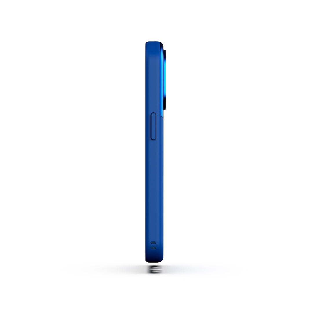 MagSafe Silicone Aluminum iPhone 15 Pro Case Eco Slim Protection Atom Studios#color_cobalt-blue
