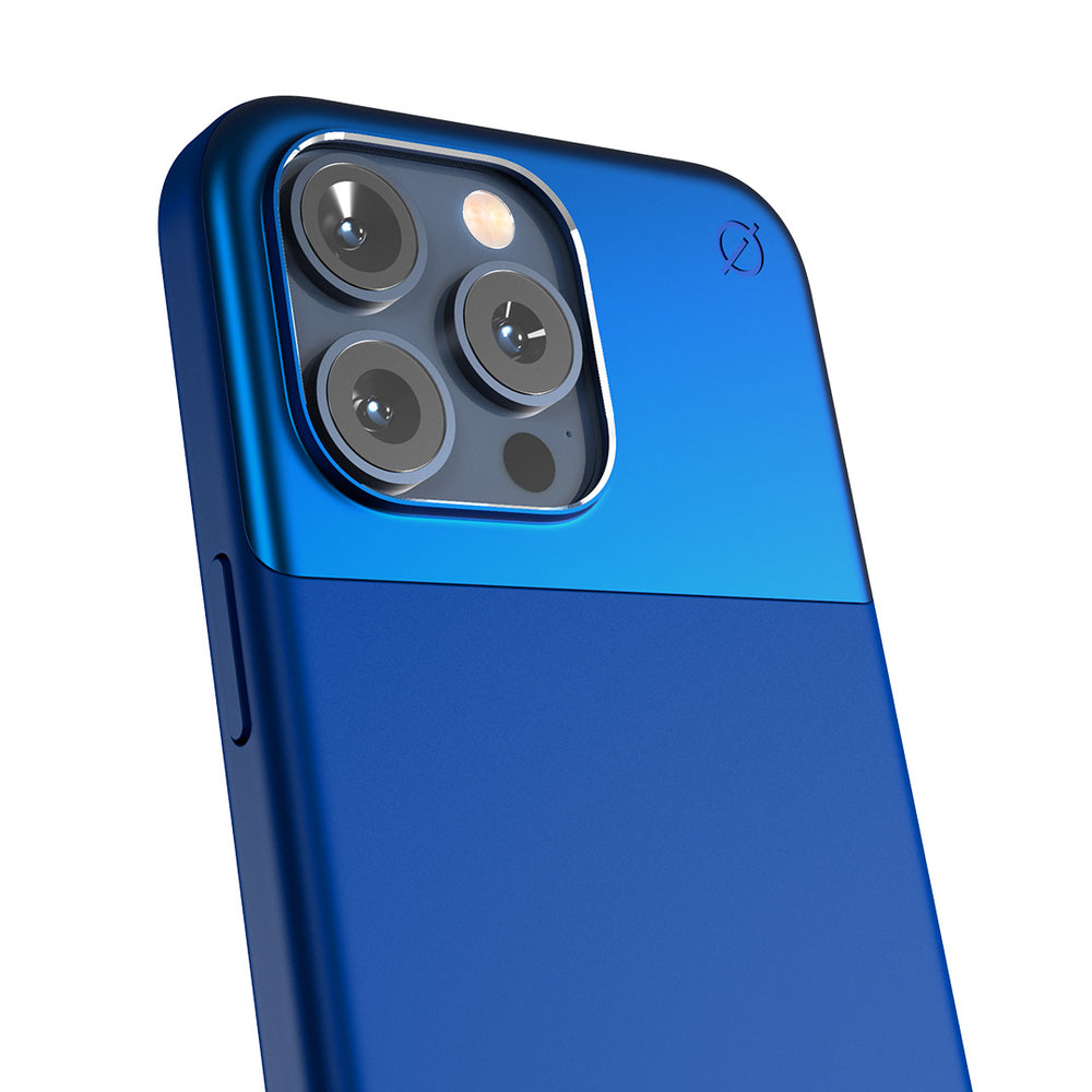 MagSafe Silicone Aluminum iPhone 15 Pro Max Case Eco Slim Protection Atom Studios#color_cobalt-blue