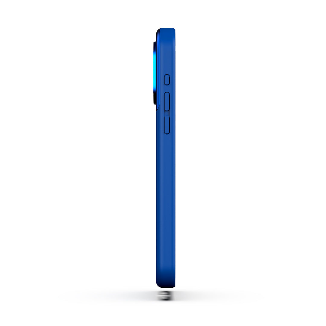 MagSafe Silicone Aluminum iPhone 15 Pro Max Case Eco Slim Protection Atom Studios#color_cobalt-blue