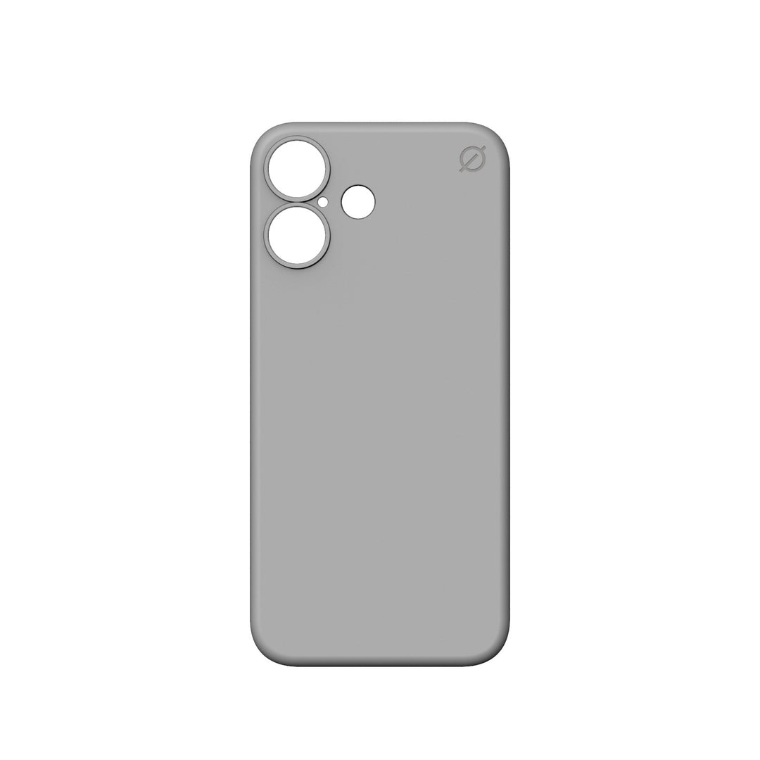 iPhone 16 Pro Soft Snap Case powered by Alara, EMF Protection Atom Studios#color_arctic-grey