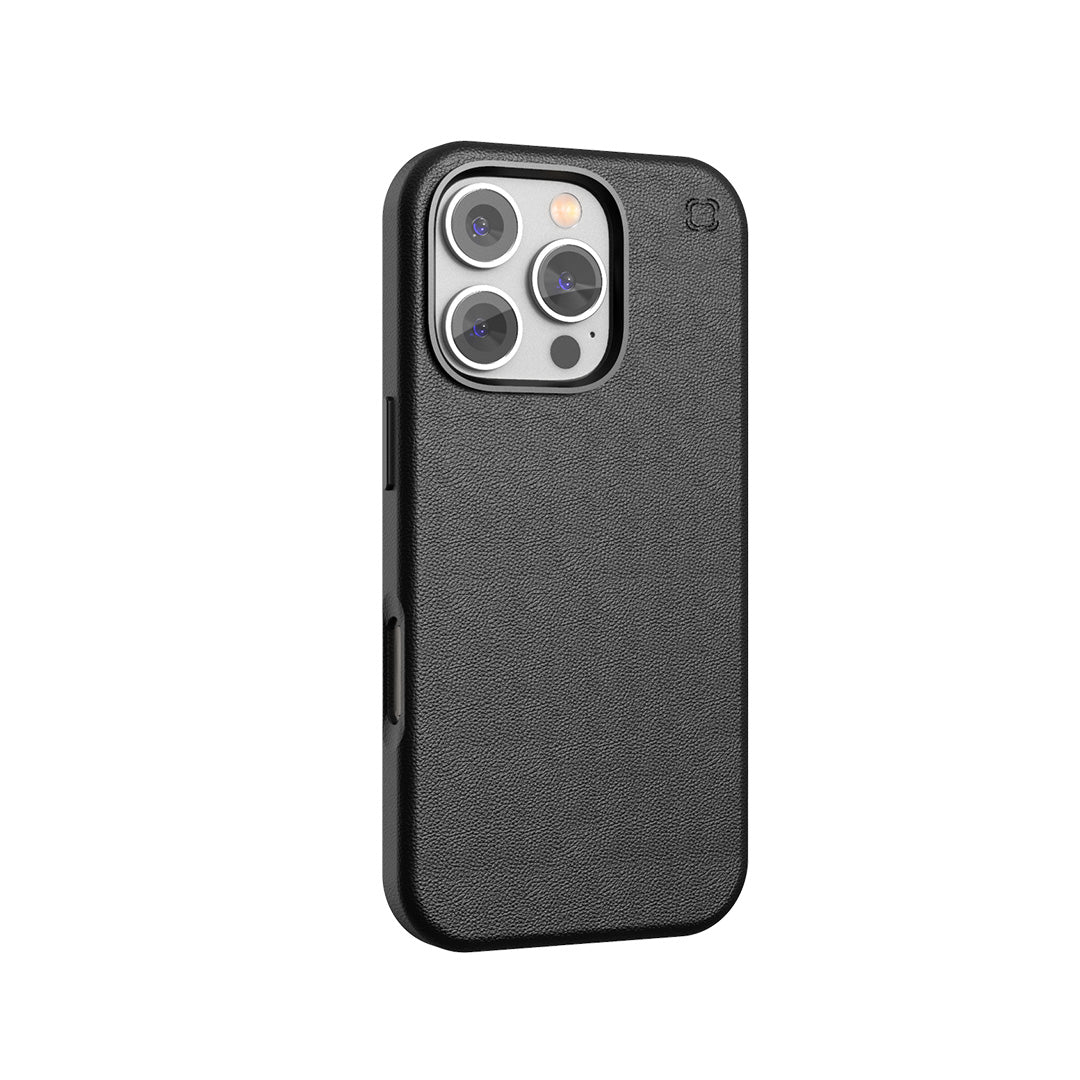 iPhone 16 Pro MagSafe Case Agave keher powered by Alara, EMF Protection Atom Studios#color_carbon-black