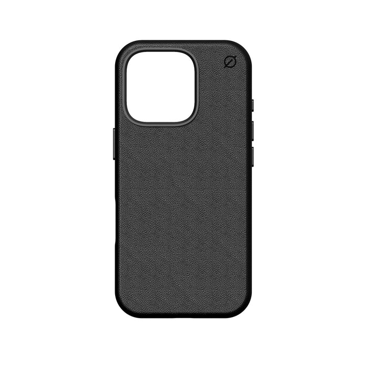 MagSafe Eco Agave cactus leather iPhone 16 Pro Case Slim Protection Atom Studios#color_carbon-black