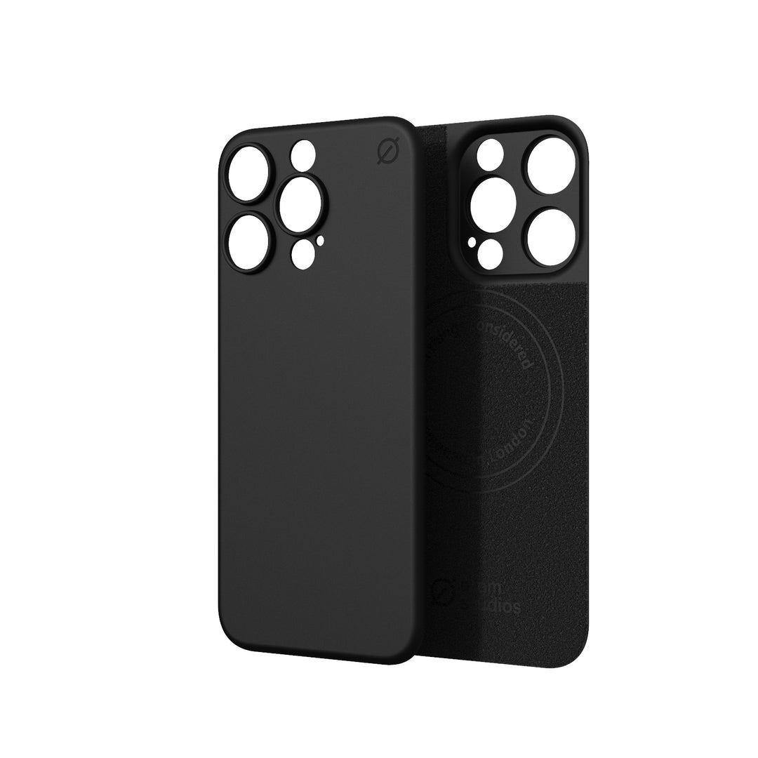 iPhone 16 Pro Soft Snap Case Slim Protection Atom Studios#color_carbon-black