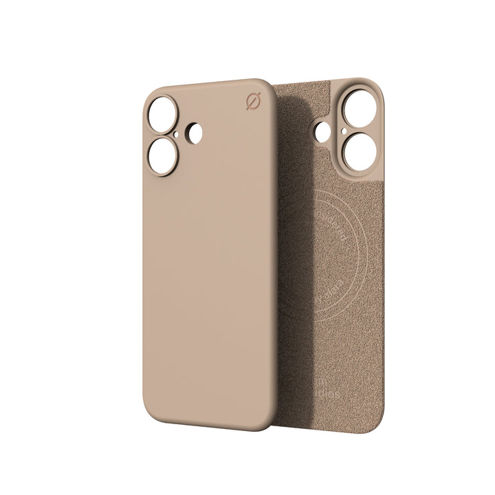 iPhone 16 MagSafe Soft Snap Case Slim Protection Atom Studios#color_stone-beige