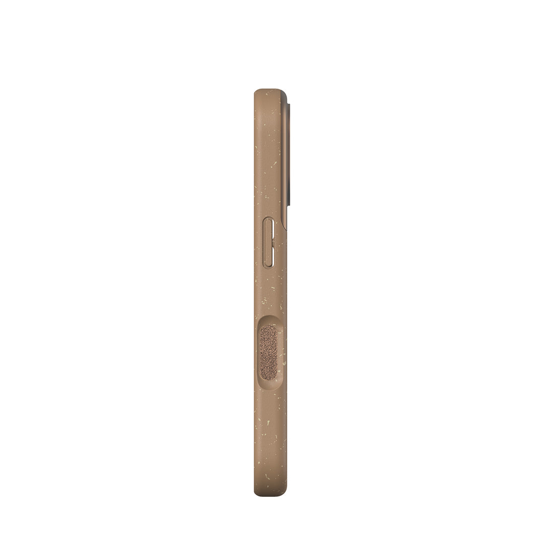 MagSafe Eco Wood Fibre and Aluminum iPhone 16 Case Slim Protection Atom Studios#color_natural