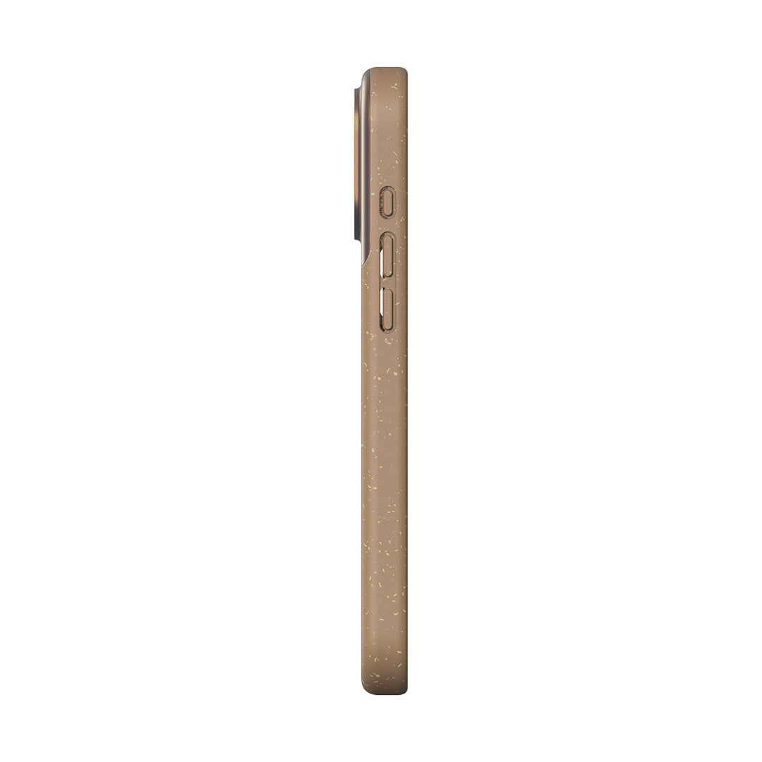 MagSafe Eco Wood Fibre and Aluminum iPhone 16 Pro Max Case Slim Protection Atom Studios#color_natural