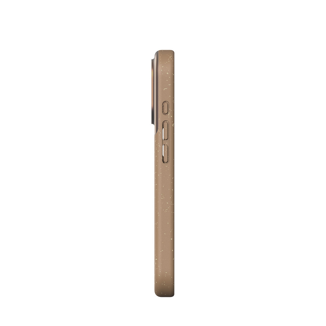 MagSafe Eco Wood Fibre and Aluminum iPhone 16 Pro Case Slim Protection Atom Studios#color_natural