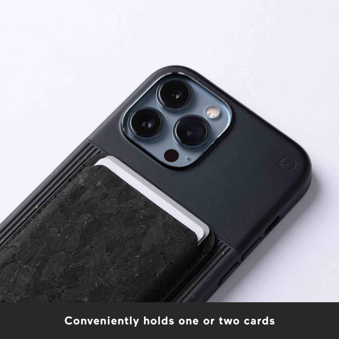 keep MagSafe card wallet Atom Studios#color_carbon-black