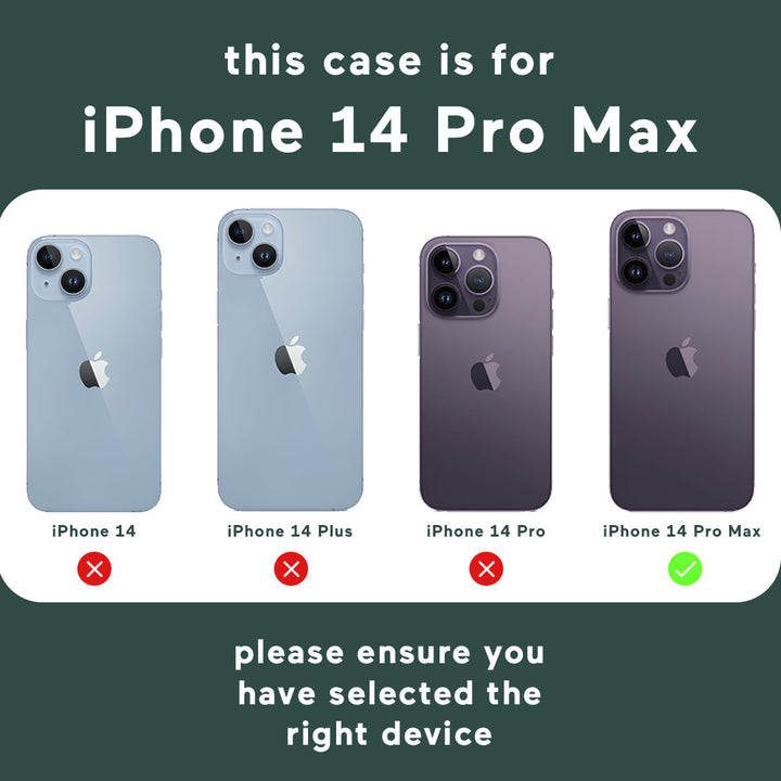 MagSafe Clear Aluminium iPhone 14 Pro Max Eco Slim Protection Atom Studios#colour_clear
