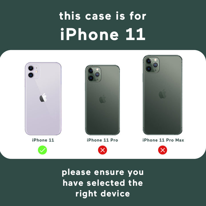 iPhone 11 case – Split Silicone