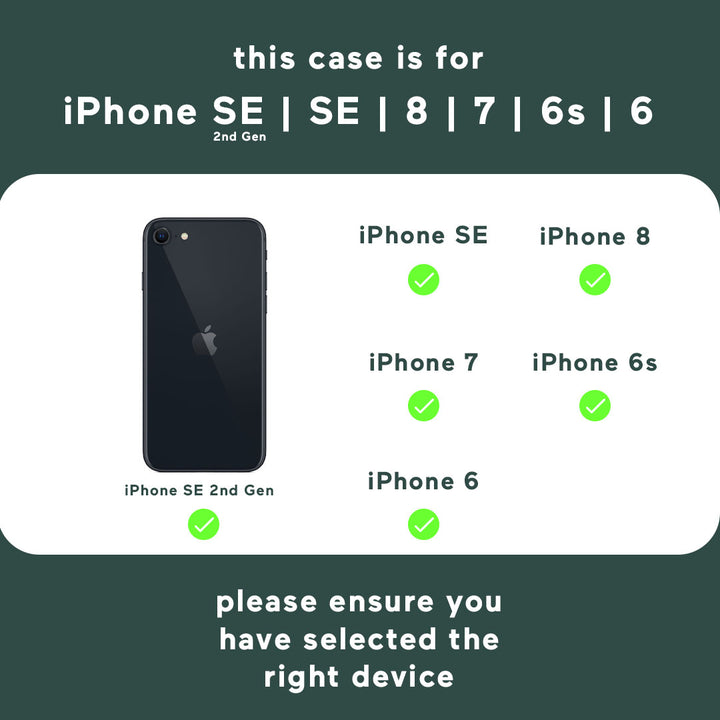 Soft Touch Silicone and Aluminium iPhone SE 8 7 6 Case Eco Slim Protection Atom Studios#colour_carbon-black