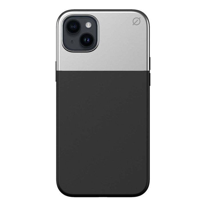 MagSafe Silicone Aluminium iPhone 14 Plus Case Eco Slim Protection Atom Studios#colour_carbon-black